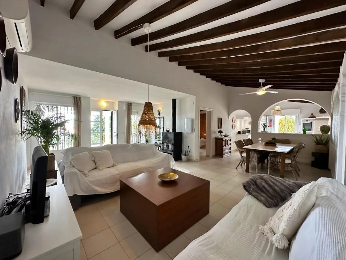 Villa Casa Rural Boas, Con Vistas Impresionantes, Barbacoa En Competa By Costadelsolescapes