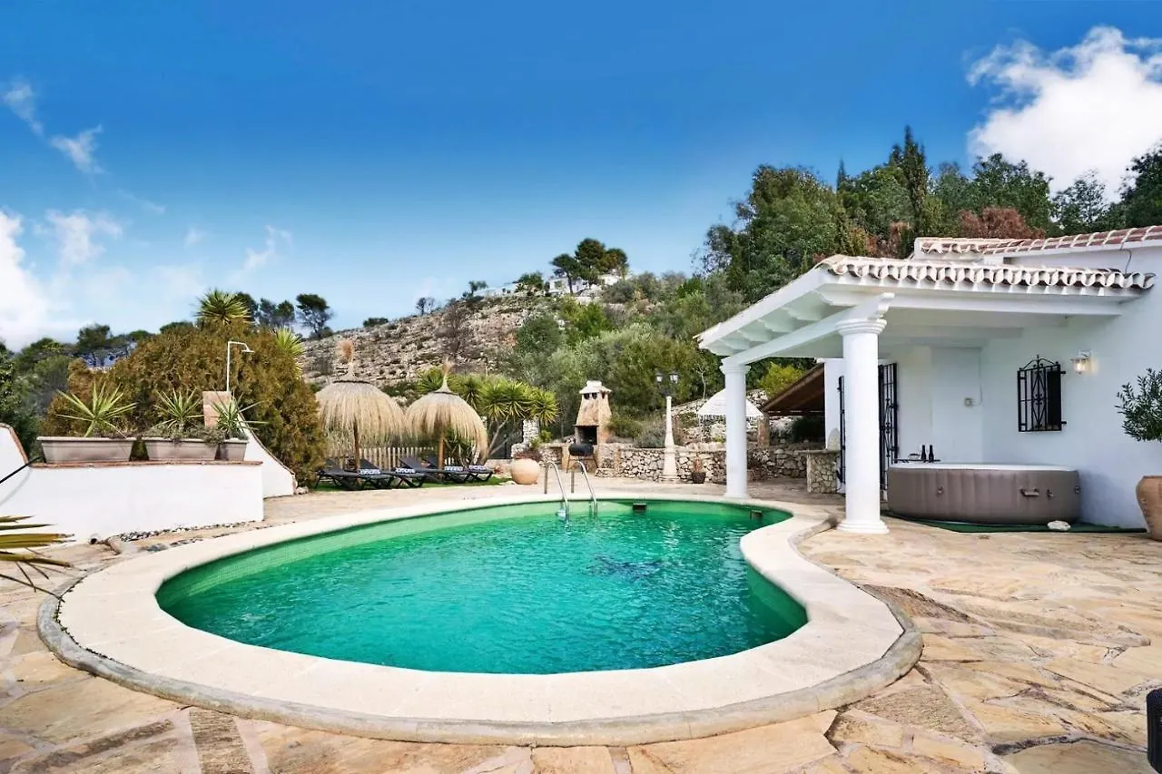 Casa Rural Boas, Con Vistas Impresionantes, Barbacoa En Competa By Costadelsolescapes Villa
